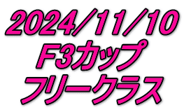 2024/11/10 F3カップ フリークラス